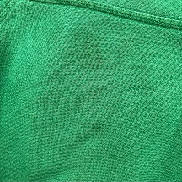 Nike Sweater Adult L Pullover Green Swoosh Spell Out Hoodie Sweatshirt Mens - Picture 3 of 13